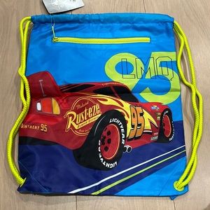 Disney cars draw string bag